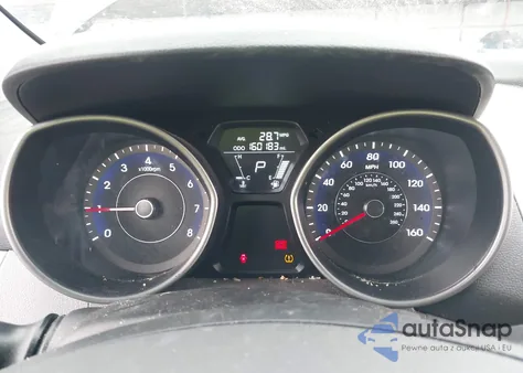 2013 Hyundai Elantra Gls z USA, uszkodzony, nr VIN 5NPDH4AE0DH341659